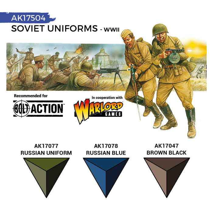 AK Interactive Quick Gen Set - Soviet Uniforms