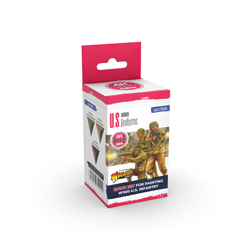 AK Interactive Quick Gen Set - US Uniforms