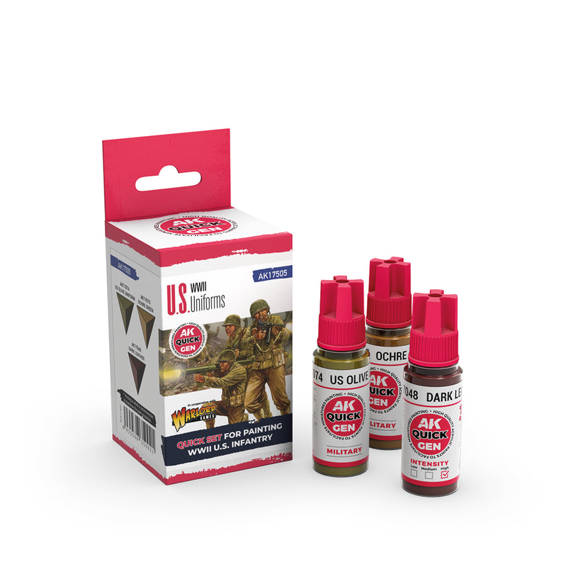 AK Interactive Quick Gen Set - US Uniforms