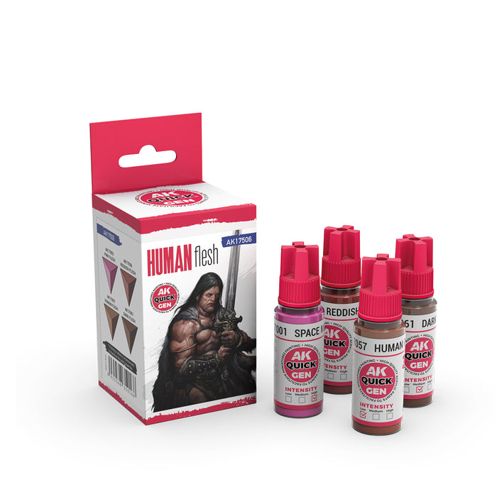 AK Interactive Quick Gen Set - Human Flesh