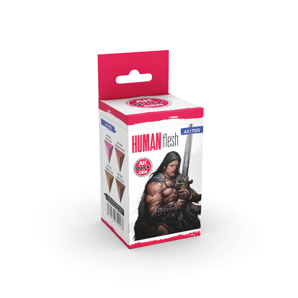 AK Interactive Quick Gen Set - Human Flesh
