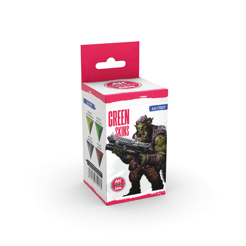 AK Interactive Quick Gen Set - Green Skins