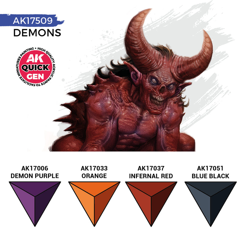 AK Interactive Quick Gen Set - Demons