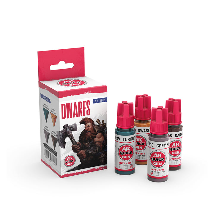 AK Interactive Quick Gen Set - Dwarfs