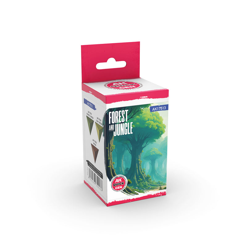 AK Interactive Quick Gen Set - Forest & Jungle