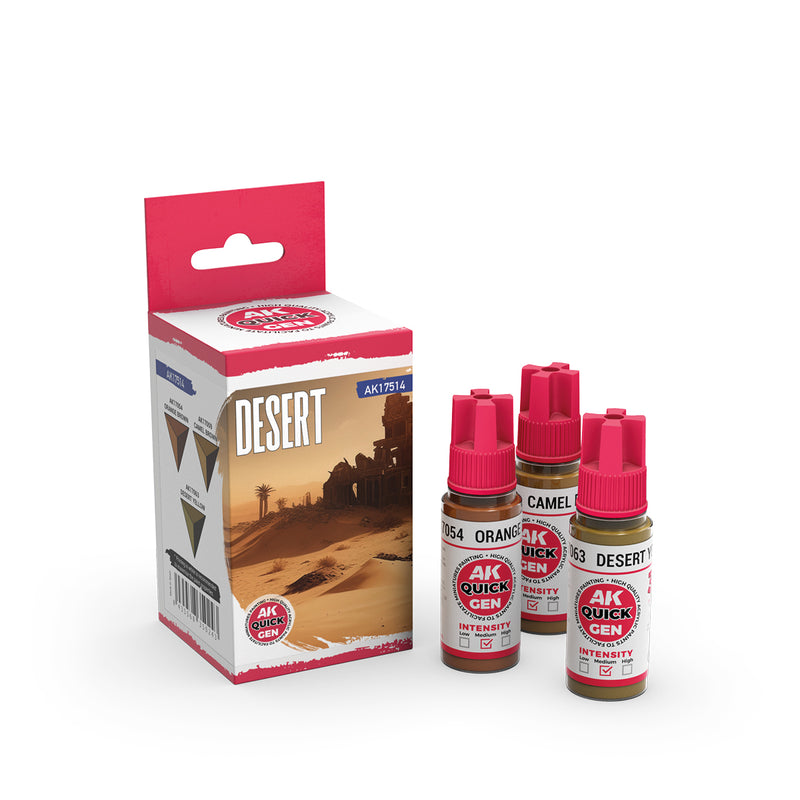 AK Interactive Quick Gen Set - Desert