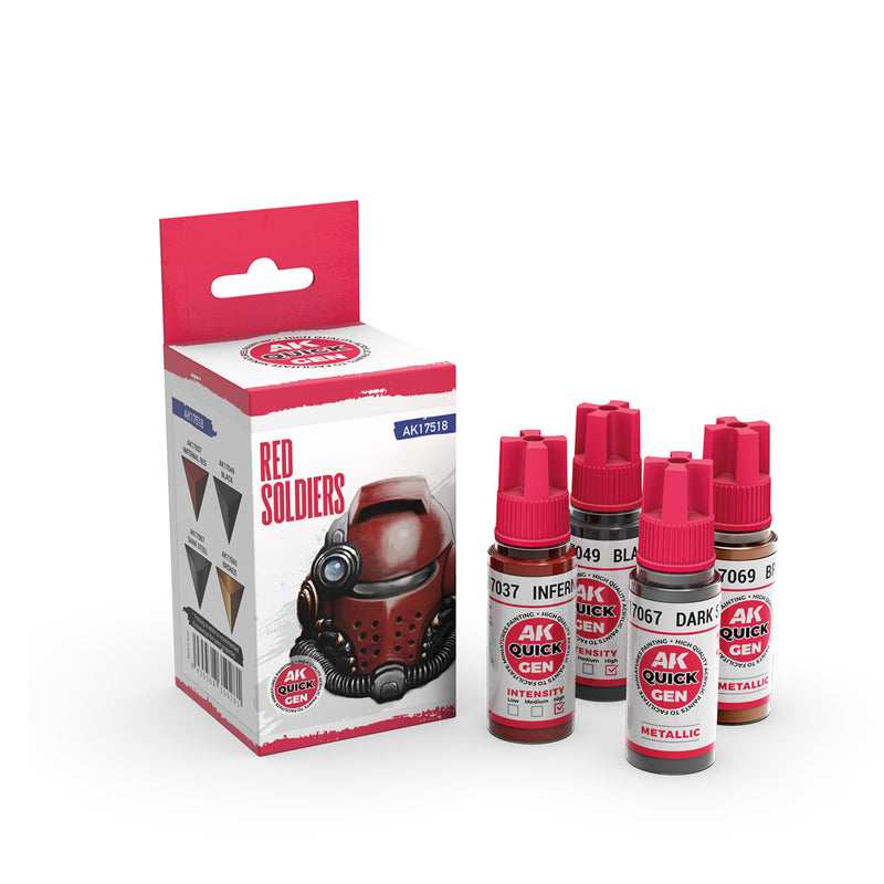 AK Interactive Quick Gen Set - Red Soldiers