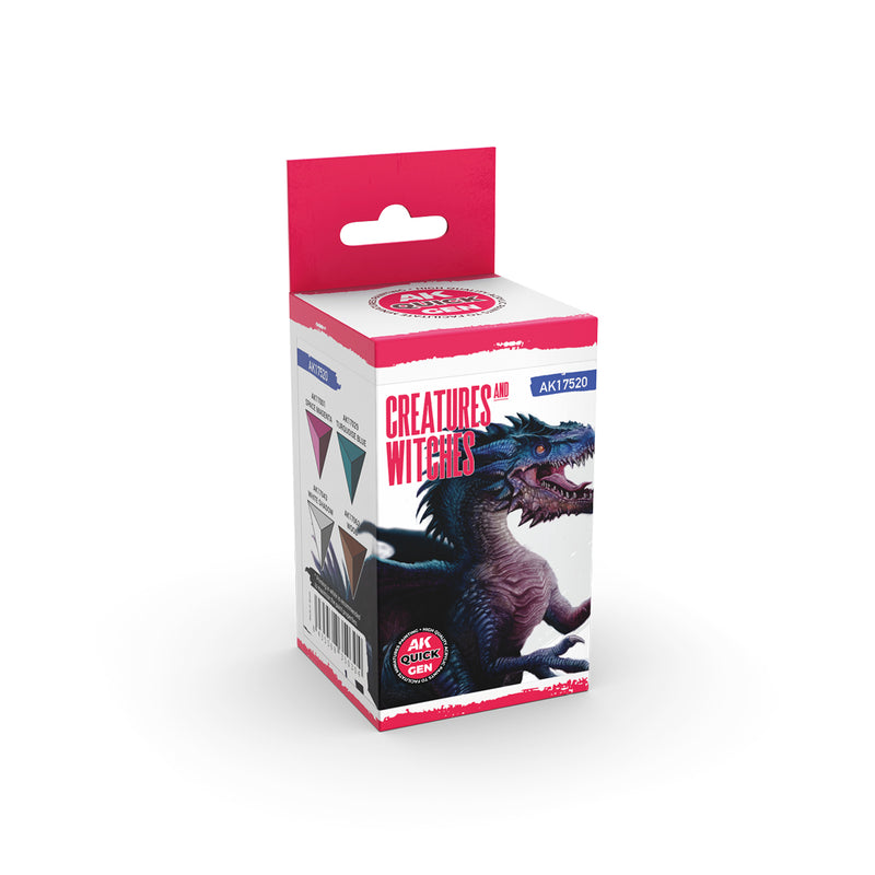 AK Interactive Quick Gen Set - Creatures And Witches