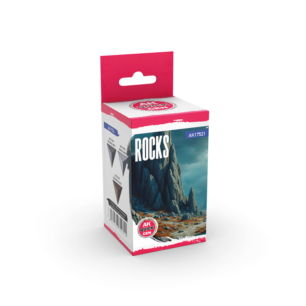 AK Interactive Quick Gen Set - Rocks