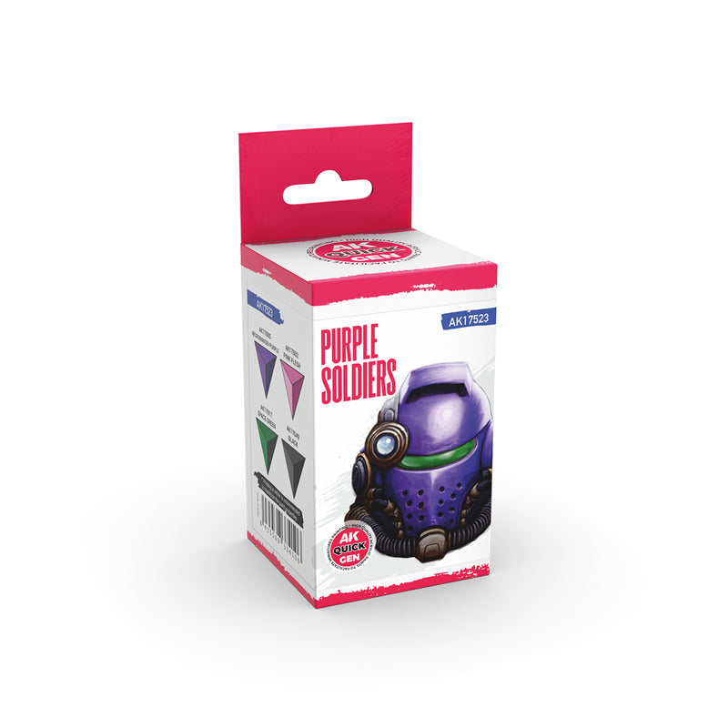AK Interactive Quick Gen Set - Purple Soldiers