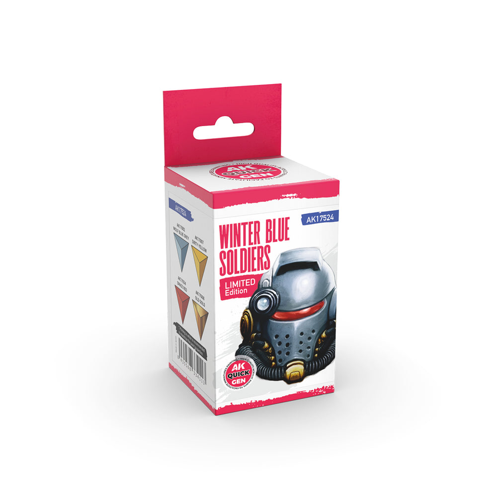 AK Interactive Quick Gen Set - Winter Blue Soldiers (Limited Edition)
