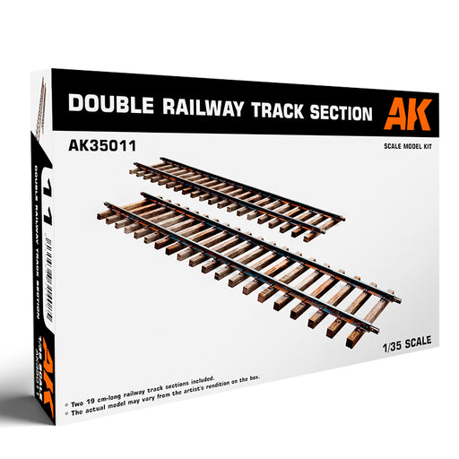 Double Railway Track Section 1:35