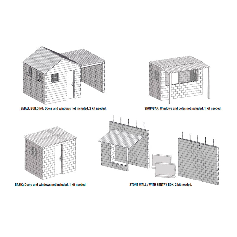 Concrete Blocks Kit 1:35