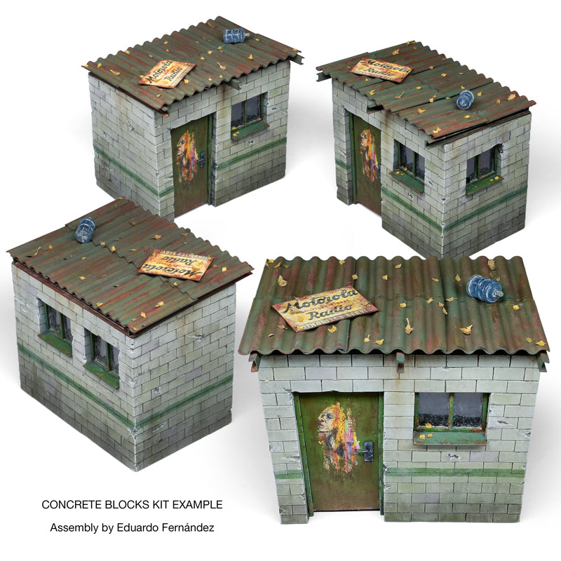 Concrete Blocks Kit 1:35