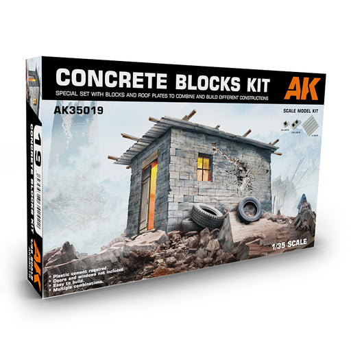 Concrete Blocks Kit 1:35