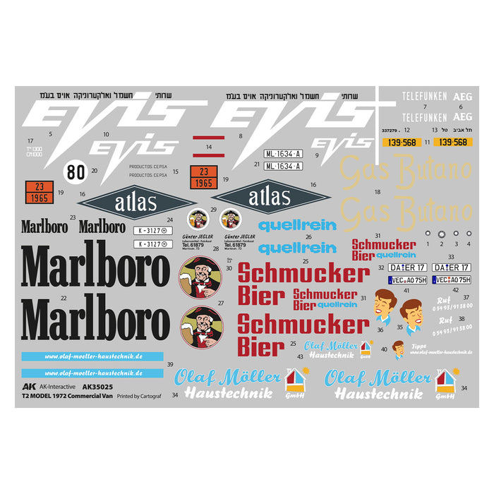 T2 Model 1972 Commercial Van (1:35)