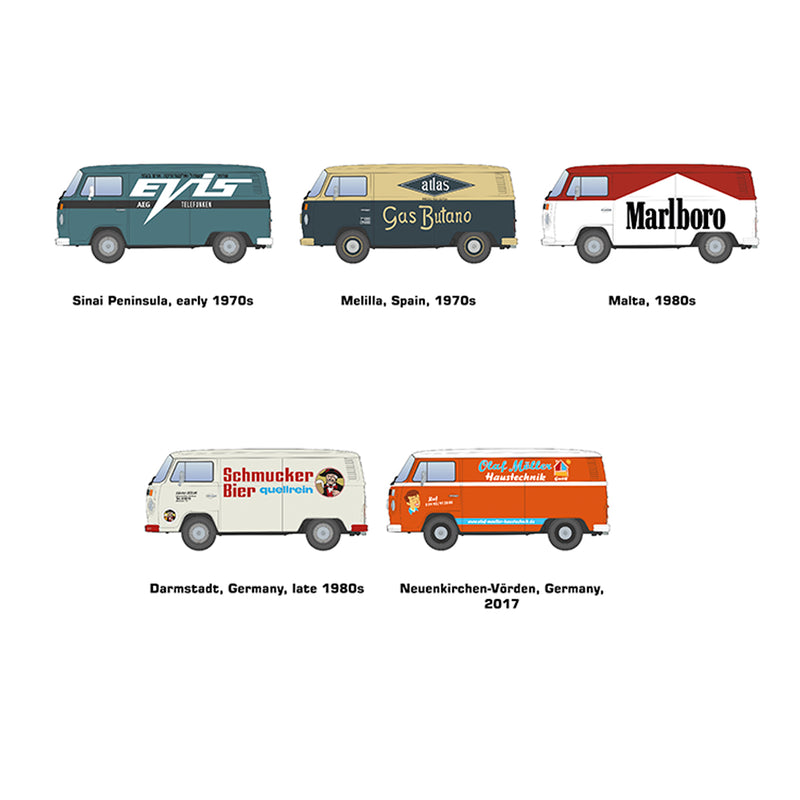 T2 Model 1972 Commercial Van (1:35)