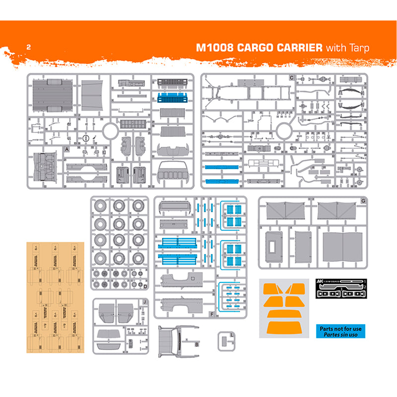 M1008 Troop Carrier with Tarp (1:35)