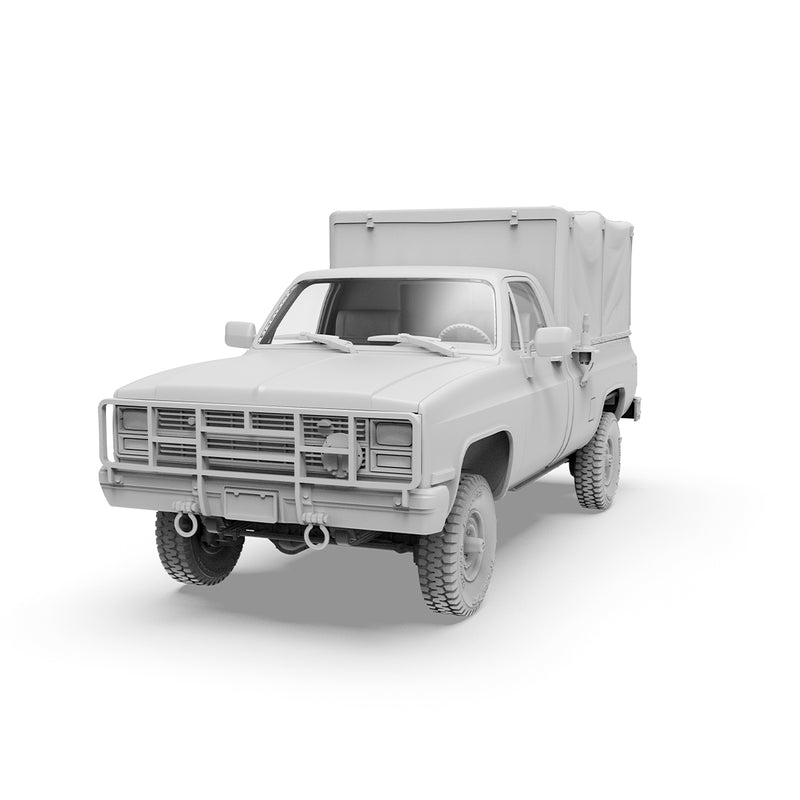 M1008 Troop Carrier with Tarp (1:35)