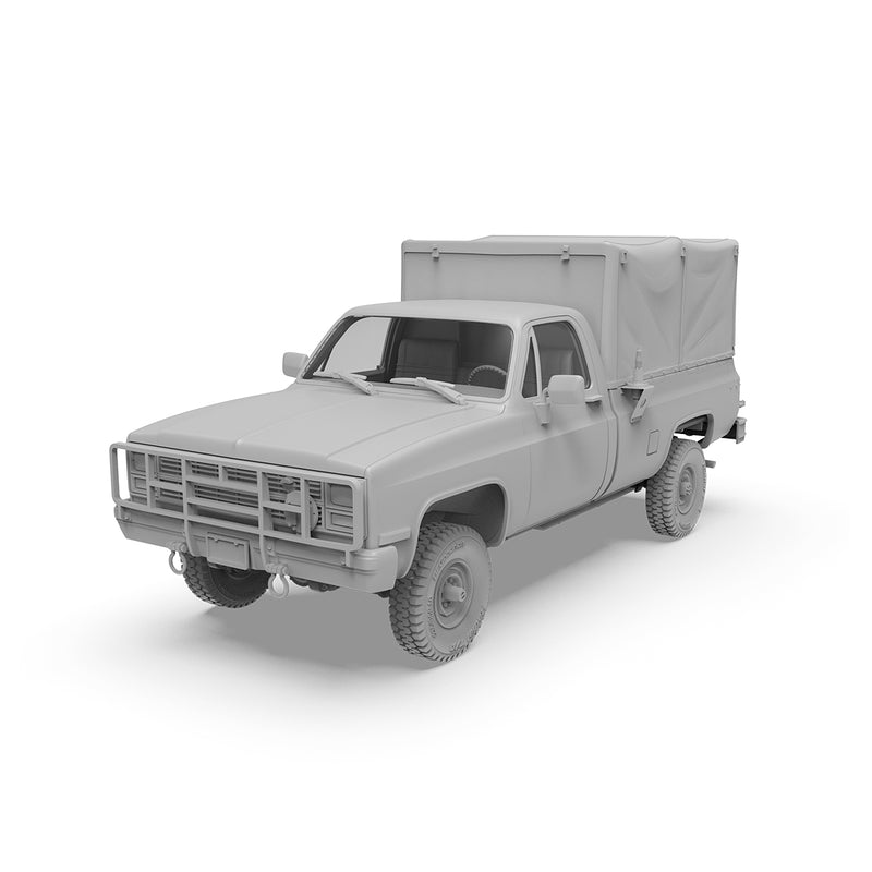 M1008 Troop Carrier with Tarp (1:35)