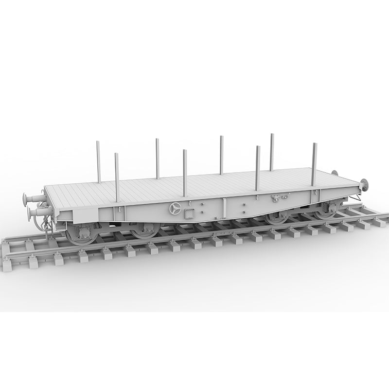 German Railway Schwerer Plattformwagen Type SSYS 1:35