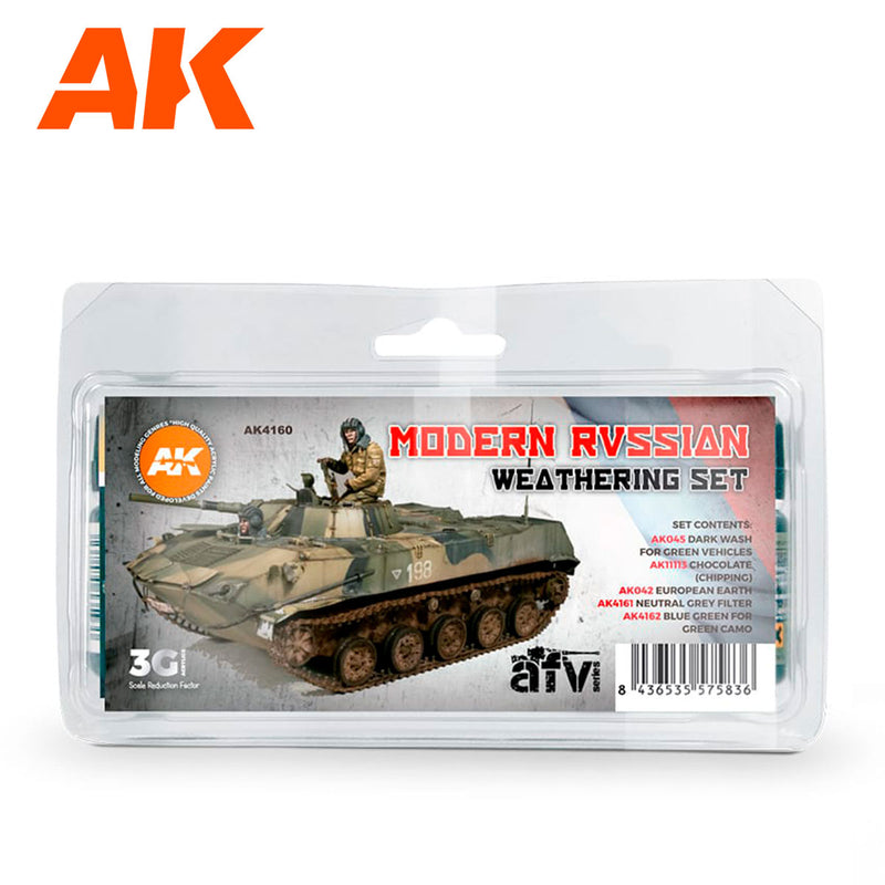 AK Interactive - Modern Russian Weathering Set