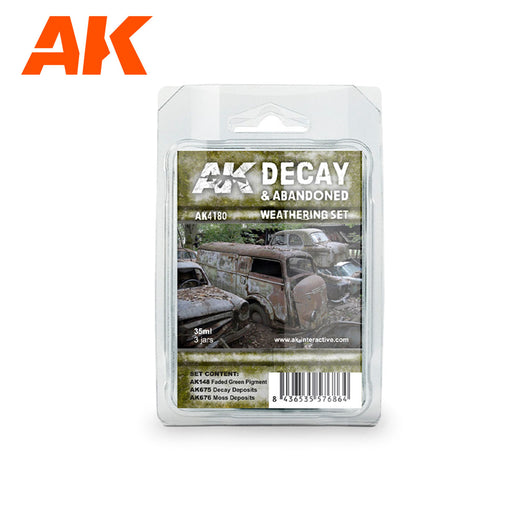 AK Interactive - Decay & Abandoned Weathering Set