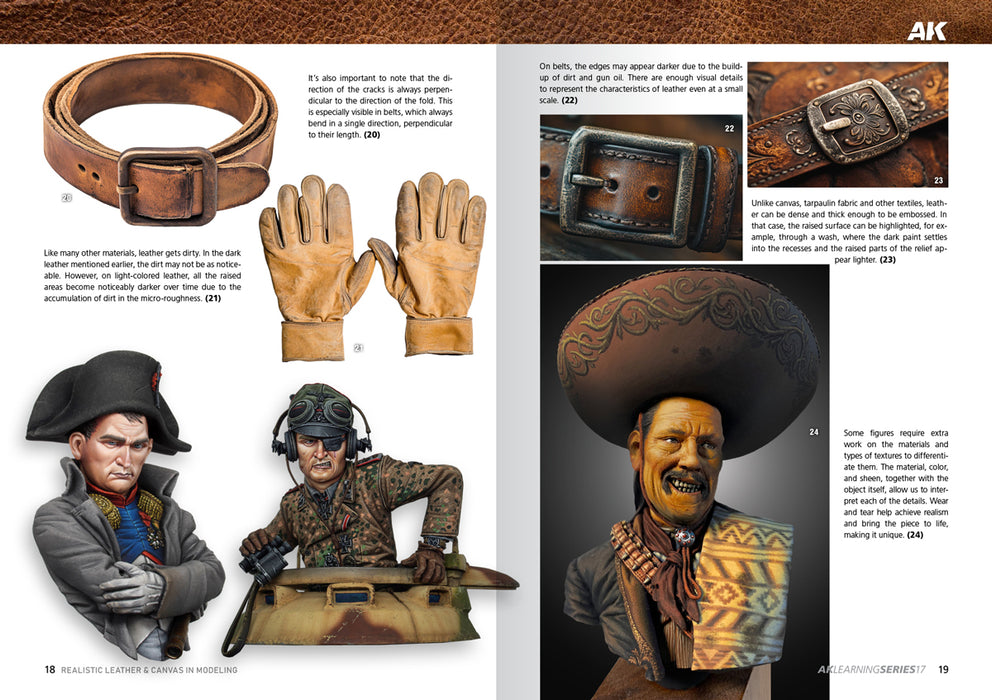 AK Learning 17 - Realistic Leather & Canvas