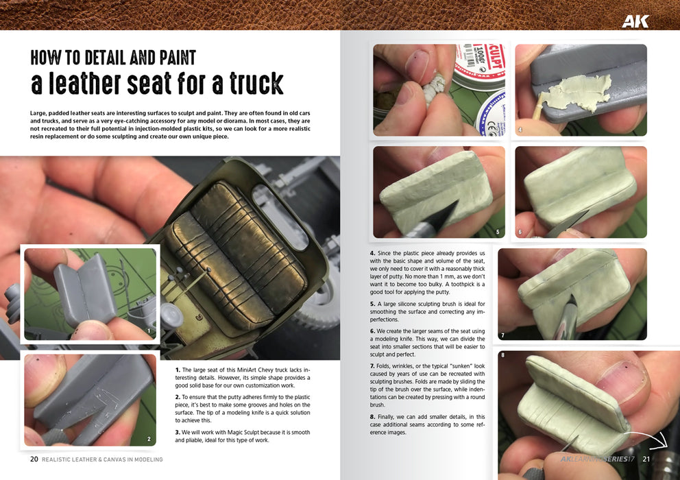 AK Learning 17 - Realistic Leather & Canvas