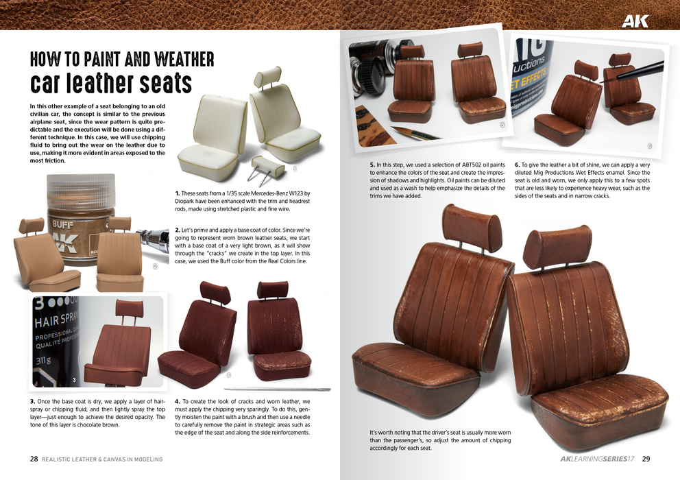 AK Learning 17 - Realistic Leather & Canvas