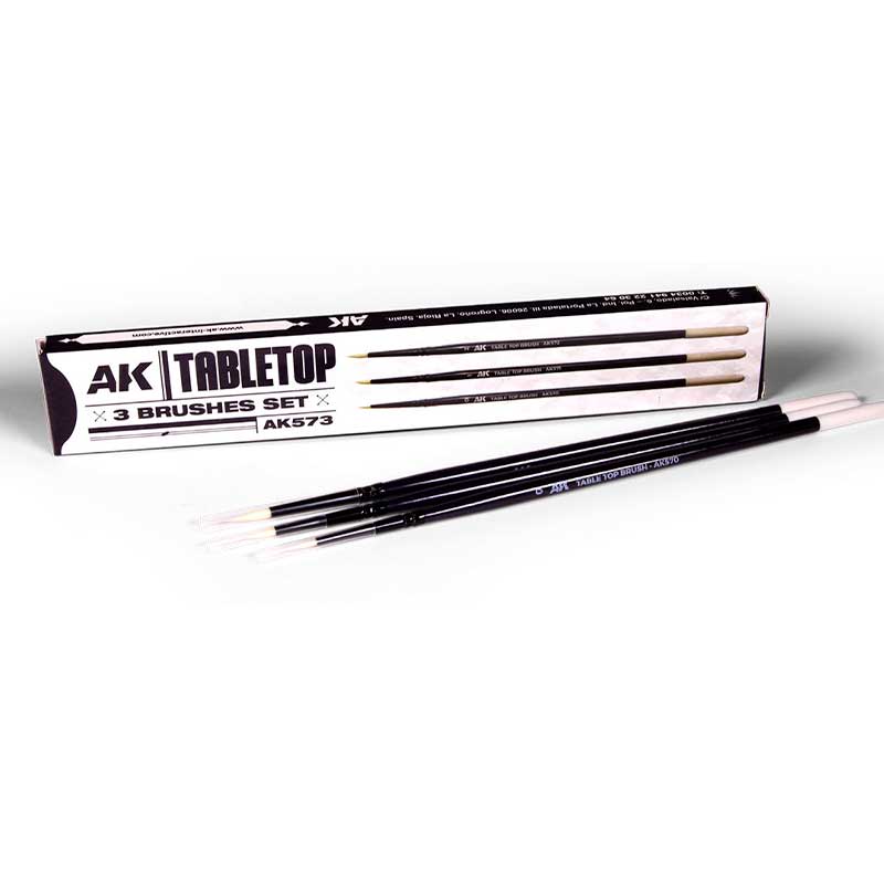 AK Interactive Tabletop Brush Set