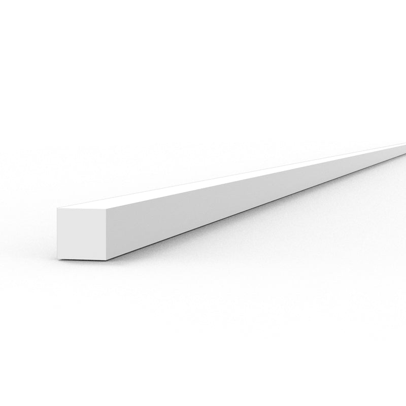 Styrene Strips 1mm x 1mm x 350mm - (10 Units)