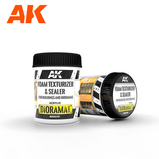 AK Foam Texturizer & Sealer - For Buildings And Dioramas 250ml