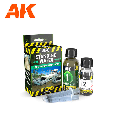 AK Resin Standing Water 2 components Epoxy - 180ML