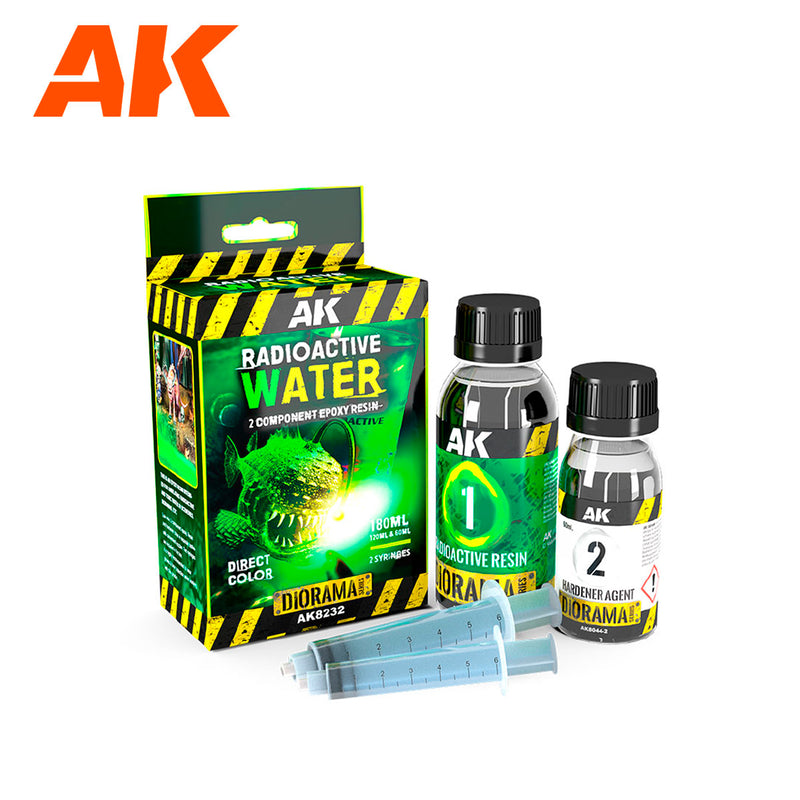 AK Resin Radioactive Water 2 Components Epoxy (180ml)