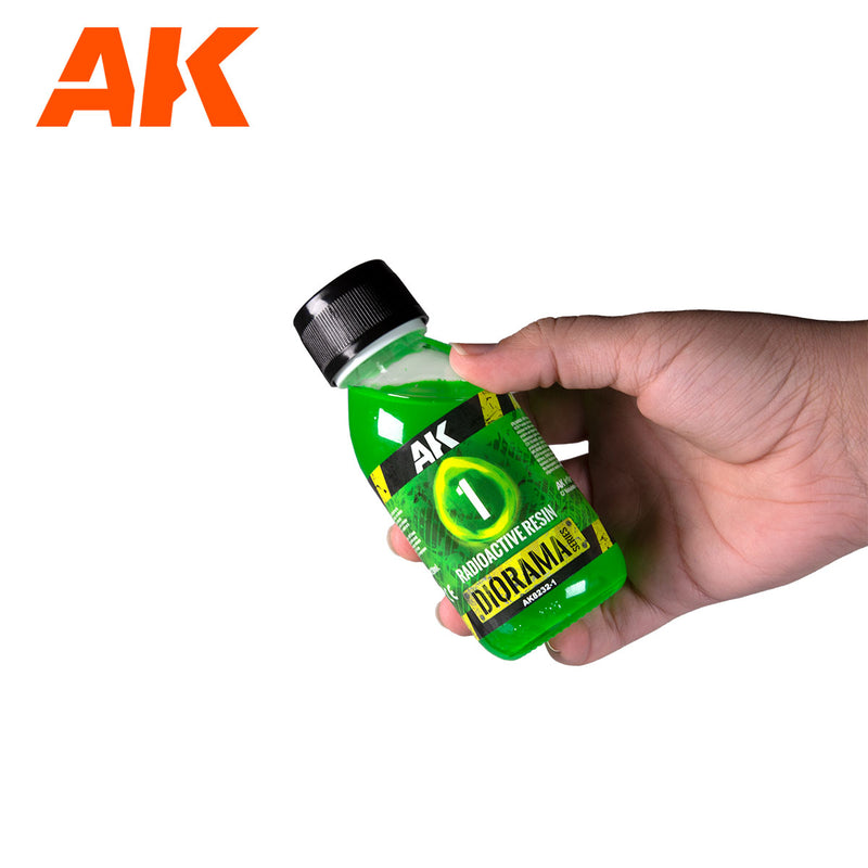 AK Resin Radioactive Water 2 Components Epoxy (180ml)