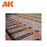 AK Interactive - Small Railroad Ballast - 100ml