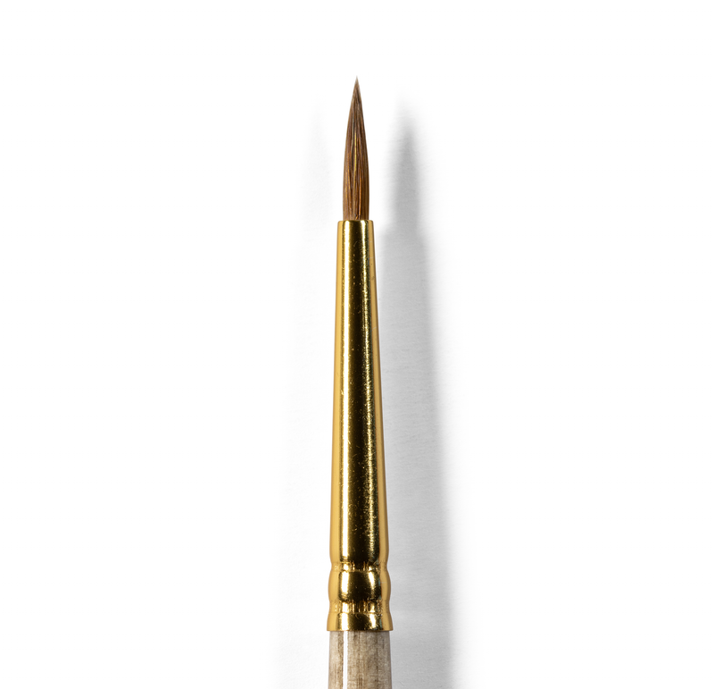 AK Interactive Marta Kolinsky Brush #2 Short