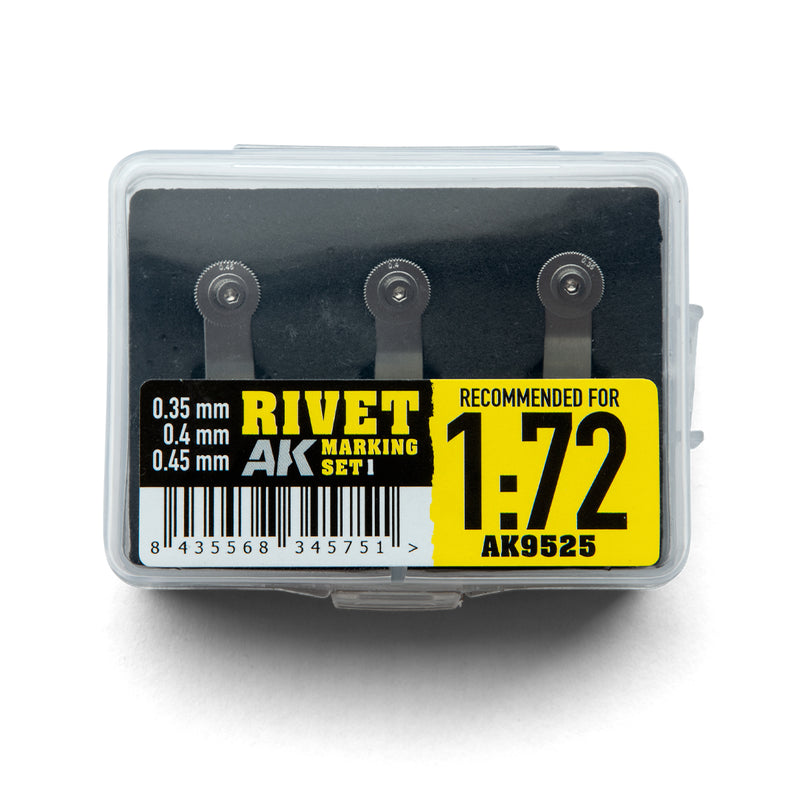 Rivet Marking Set 1 - Recommended for 1:72 Scale