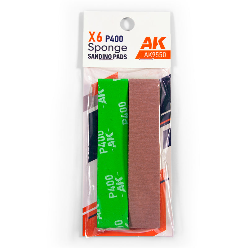 Sponge Sanding Pads P400 Grit