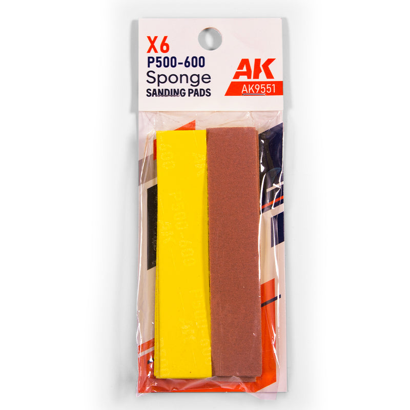 Sponge Sanding Pads P500-600 Grit