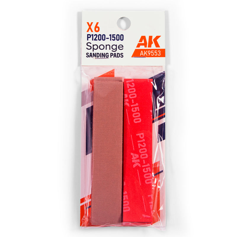Sponge Sanding Pads P1200-1500 Grit