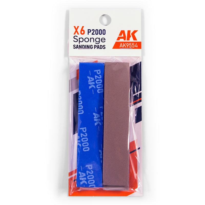 Sponge Sanding Pads P2000 Grit