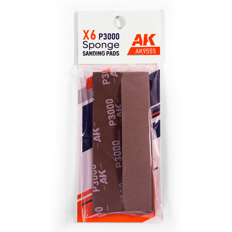 Sponge Sanding Pads P3000 Grit