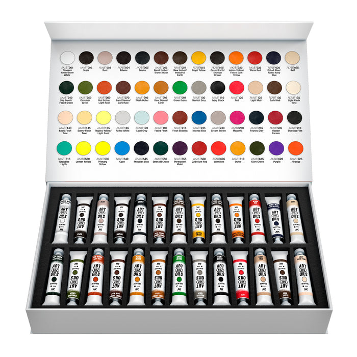 ABT 502 Oils - 52 Colours Range