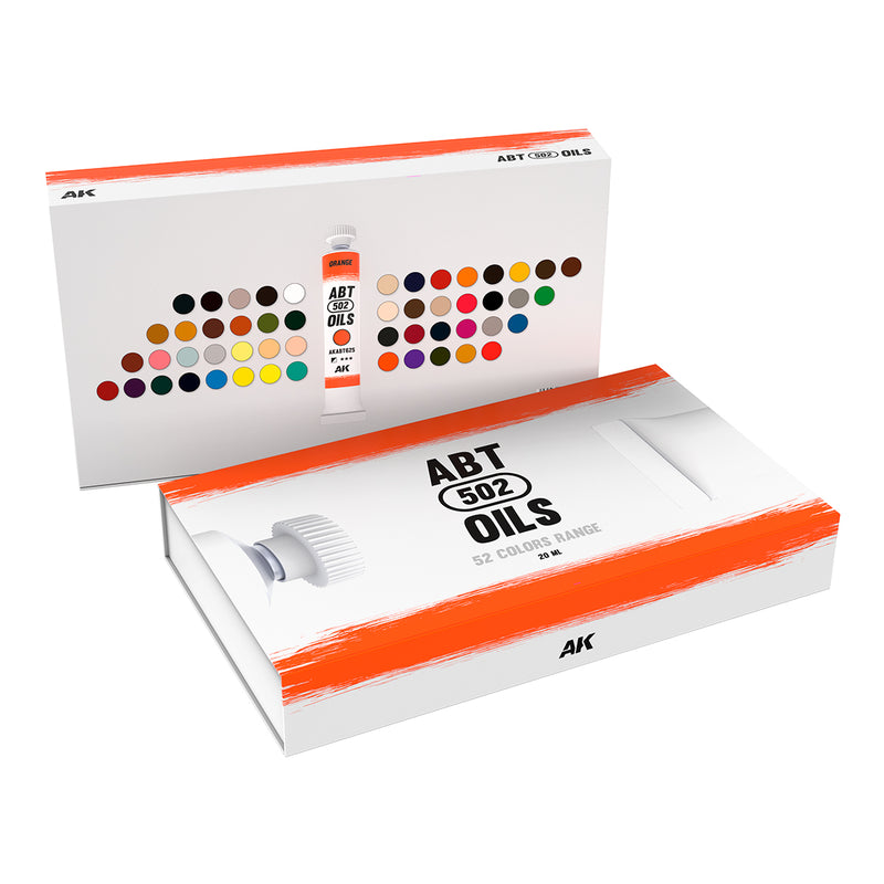 ABT 502 Oils - 52 Colours Range
