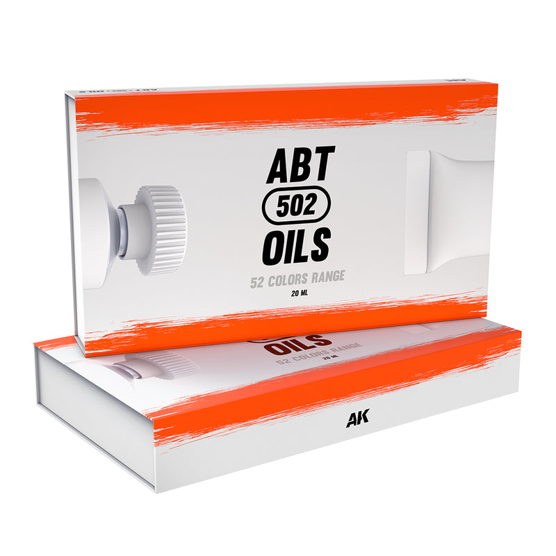 ABT 502 Oils - 52 Colours Range