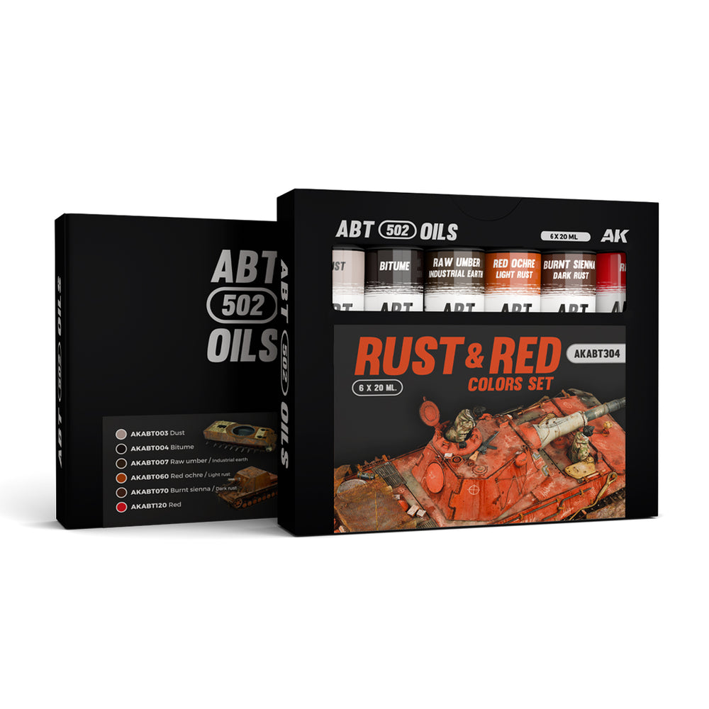 ABT 502 - Rust and Red Colours Set