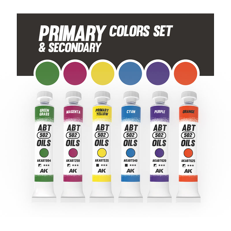 ABT 502 - Primary & Secondary Colors Set