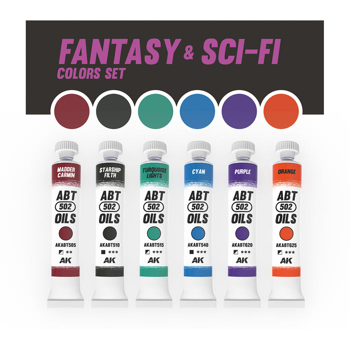 ABT 502 - Fantasy & Sci-Fi Colors Set